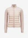 Moncler Wool Quilted Cardigan