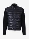 Moncler Long-sleeved Splicing Detail Down Jacket