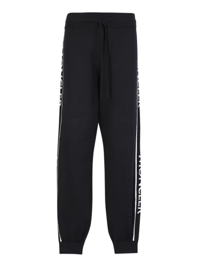 MONCLER WOOL SPORTS PANTS