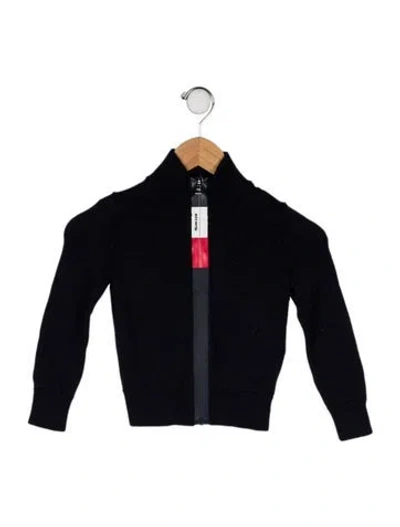 Pre-owned Moncler Babies' Wool Sweater In Blue