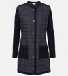Moncler Wool-trimmed Cardigan In 0