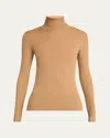 Moncler Wool Turtleneck Sweater In Nude