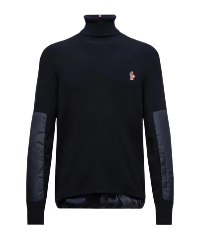 MONCLER WOOL TURTLENECK SWEATER