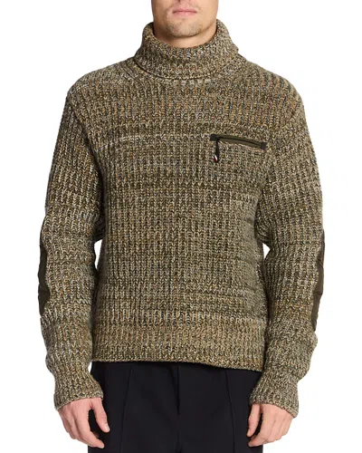 MONCLER WOOL TURTLENECK SWEATER