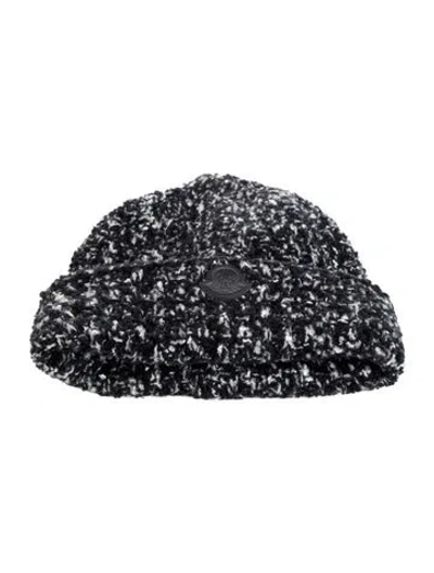 Pre-owned Moncler Wool-blend Knit Hat In Multi