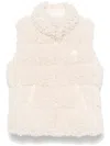 Moncler Wourl Gilet In Neutrals