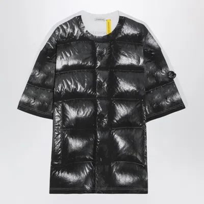 Moncler X A$ap Rocky Black Cotton T-shirt With Digital Print