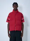 Moncler X A$ap Rocky Matte Sparky Vest In Red