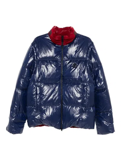 Moncler X A$ap Rocky Throttle Reversible Down Jacket In Blue