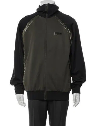 Pre-owned Moncler X Adidas Bomber Jacket In Green
