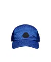 Moncler X Adidas Originals Logo Jacquard Baseball Hat In Blue