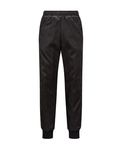 Moncler X Adidas Originals Reversible Down-filled Trackpants In Black