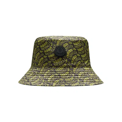 Pre-owned Moncler X Adidas Reversible Bucket Hat 'black/green'