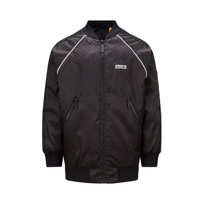 Pre-owned Moncler X Adidas Seelos Reversible Down Jacket 'black' | Men's Size 3