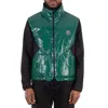 Moncler X Alicia Keys Chelsea Down Gilet In Green