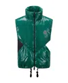 Moncler X Alicia Keys Chelsea Down Gilet In Green