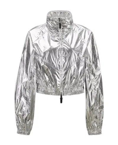 Moncler X Alicia Keys Flatbush Windbreaker In White