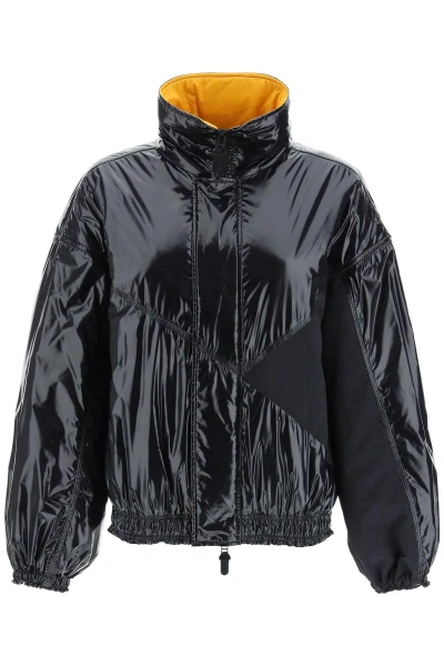 Moncler X Alicia Keys Tompinks Jacket With Maxi Patch In Black