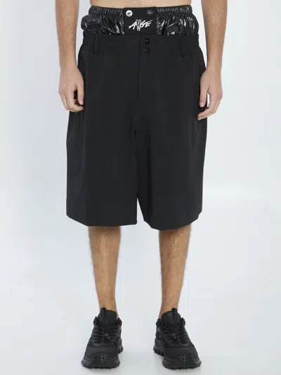 MONCLER X ASAP ROCKY AWGE BERMDA SHORTS