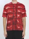 Moncler X Asap Rocky Trompe Loeil Tshirt In Red