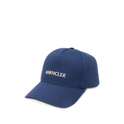 Moncler X Donald Glover Caps In Blue