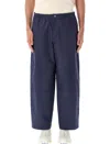 Moncler X Donald Glover Cotton Gabardine Trousers In Blue