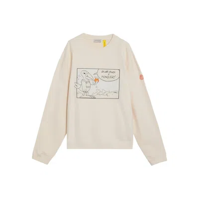 Moncler X Donald Glover Sweatshirts White In Neutral
