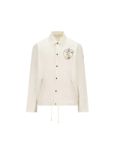 Moncler X Donald Glover Jackets In White