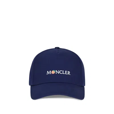 Moncler X Donald Glover Moncler X Gilga Farm By Donald Glover Baseball Men's Cap In Blue