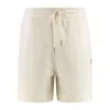 Moncler X Donald Glover Moncler X Gilga Farm By Donald Glover Cotton Shorts In Neutral