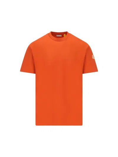 Moncler X Donald Glover T-shirt And Polo Shirt In Red