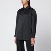 Moncler X Edward Enninful Black Long-sleeve Shirt In Black