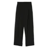 Moncler X Edward Enninful Wool-blend Trousers In Black