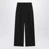 Moncler X Edward Enninful Wool-blend Trousers In Black