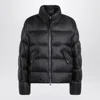 Moncler X Edward Enninful Black Zip Down Jacket In Black