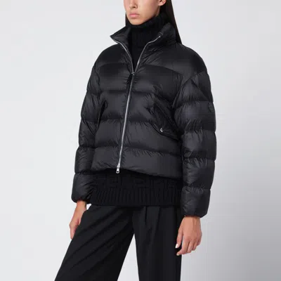 Moncler X Edward Enninful Kids' Black Zip Down Jacket