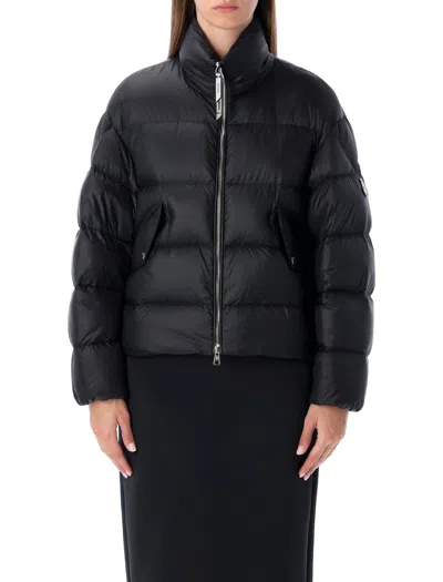 Moncler X Edward Enninful Effortlessly Elegant Mini Down Jacket In Black