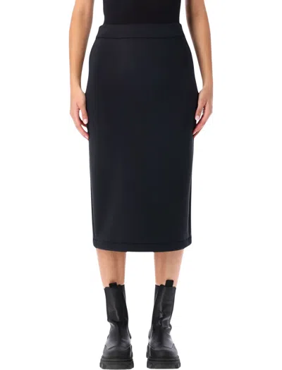 Moncler X Edward Enninful Futuristic Mini Skirt - Slim Fit In Black