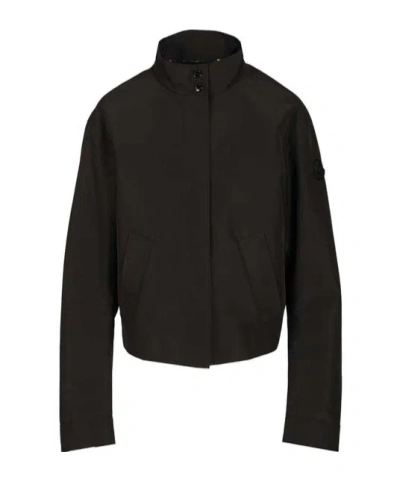Moncler X Edward Enninful Krovanh High Neck Jacket In Black