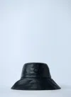 Moncler X Edward Enninful Logo Motif Bucket Hat In Black