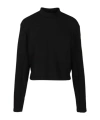 Moncler X Ee72 By Edward Enninful Logo Patch Crewneck Sweatshirt In Black