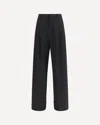 Moncler X Edward Enninful Moncler X Ee72 Trousers By Edward Enninful In Stretch Technical Wool In Black