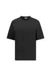 Moncler X Edward Enninful T-shirt By Moncler X Ee72 By Edward Enninful In Jersey In Black