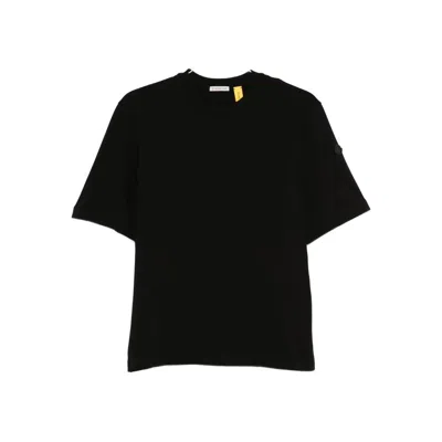 Moncler X Edward Enninful T-shirts In Black