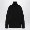 Moncler X Edward Enninful Turtleneck Sweater In Black