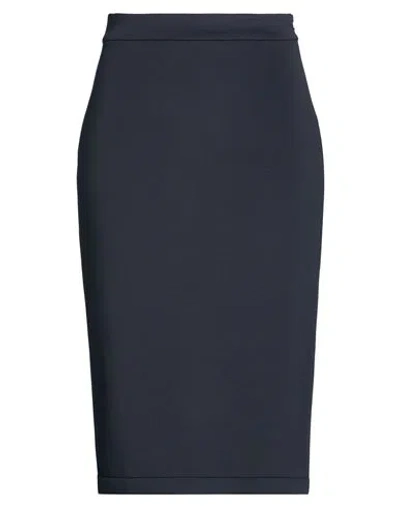 Moncler X Edward Enninful Woman Midi Skirt Black Size S Polyester, Elastane