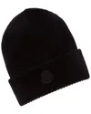 Moncler X Edward Enninful Wool Beanie In Brown