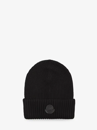 Moncler X Edward Enningful Genius Ee72 Beanie In Black