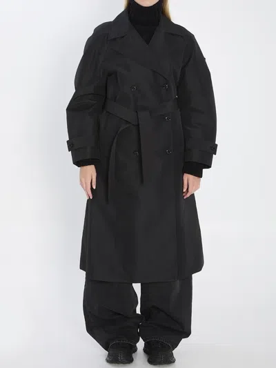 Moncler X Edward Enningful Ee72 Zake Trench In Black
