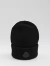 Moncler X Edward Enningful Genius Ee72 Beanie In Black